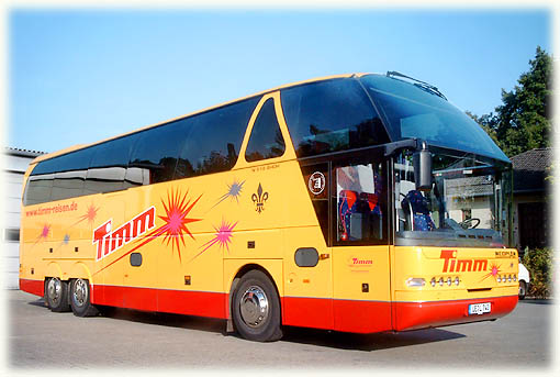 Der neue »Star« bei Timm Bustouristik Bad Bodenteich: 
Neoplan N516/3 SHDH STARLINER in TOP-Ausführung